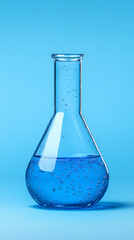 Sticker - A beaker with blue liquid