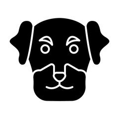 Poster - Dachshund dog face