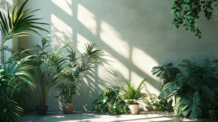 indoor plants and greenery in home interiors