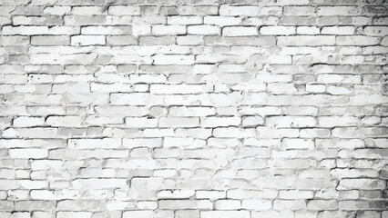 Wall Mural - Brick wall background. Distress brick wall overlay texture. Grunge Background. Black and white brick wall background. 