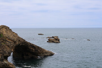 rocks in the sea