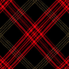 Canvas Print - seamless tartan pattern