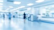 © Boinah - A blurred image of a hospital interior, depicting movement and activity in a healthcare setting.