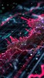 © DigitalArt - Abstract digital graph illustration showcasing vibrant data trends and fluctuations in a modern, futuristic style.