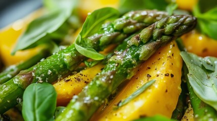 Asparagus salad