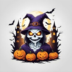 Halloween t-shirt design