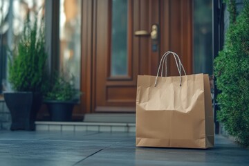 No Contact Delivery. Shipment of Shopping Bags to Your Front Porch for Contactless Delivery