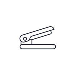 Poster - stapler icon vector illustration. stapler symbol isolated on white background