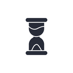 Leinwandbilder - timer icon vector illustration. timer symbol isolated on white background