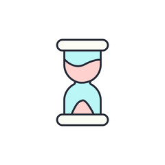 Leinwandbilder - timer icon vector illustration. timer symbol isolated on white background