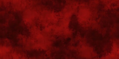 Abstract red background with dark red clouds.