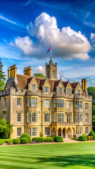 Reigate Priory historic building, Surrey, England