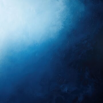 Serene abstract backdrop featuring a mix of deep blue and soft light blue gradients.