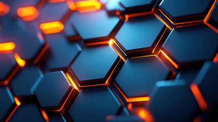 Fototapete - Gradient colorful technology background