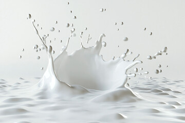 Wall Mural - Milk Splash.