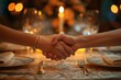 © La Neve - Romantic Candlelit Dinner Handshake