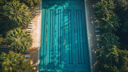 Wall Mural - Pool