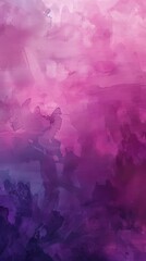 Wall Mural - A mesmerizing abstract watercolor artwork blending pink, purple, and blue hues seamlessly, evoking a tranquil and dreamy ambiance.