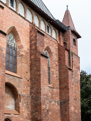 Wall Mural - wall of Cathedral on Kant island in Kaliningrad