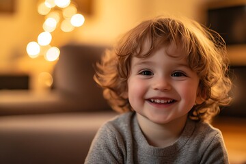 Wall Mural - portrait of a little child