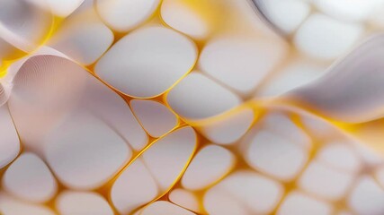 abstract cell structure, seamless looping, 