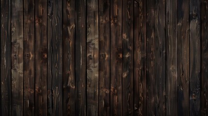 Wall Mural - Dark Wooden Planks Background Texture