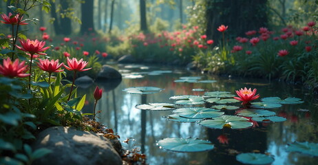 flowers in the garden