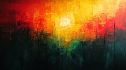 Poster - Abstract Sunrise