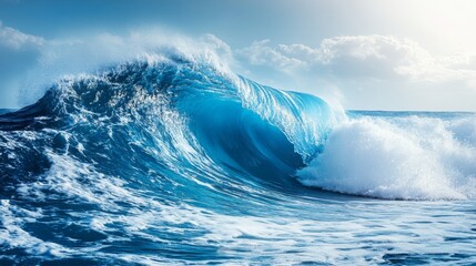 Canvas Print - Powerful Ocean Wave