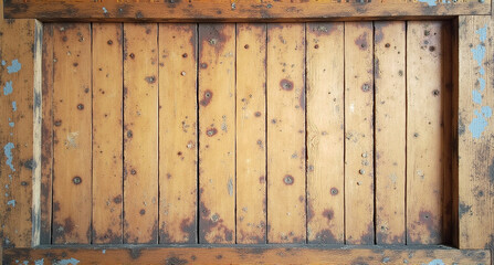 old wooden door