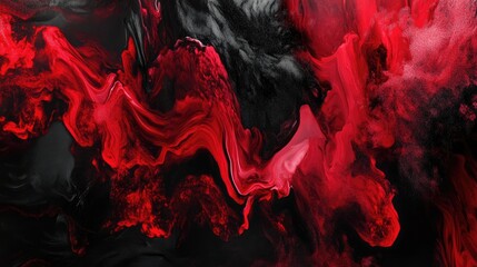 Poster - Abstract background featuring a blend of red and black hues