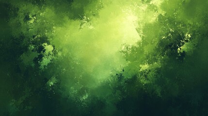 Poster - Abstract background featuring a green color palette