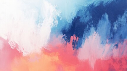 Poster - Abstract brush painting for use as a background