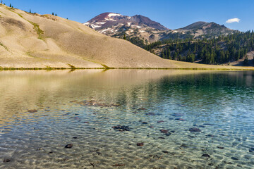 Wall Mural - lake in the mountains