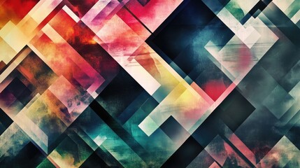 Abstract geometric background design