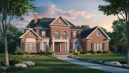 Poster - 3D Architectural Rendering and Sketch Project