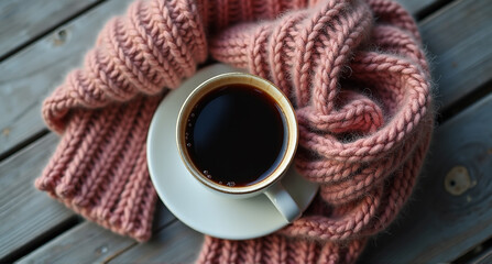 Canvas Print - cup of coffee with sticks