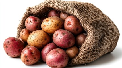 Wall Mural - Sack of Potatoes