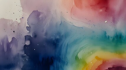 Wall Mural - Watercolor wet background Generative AI