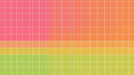 Aufkleber - Abstract Grid Pattern with Gradual Color Transitions