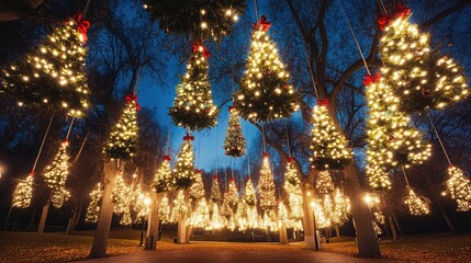 Poster - christmas tree decorations