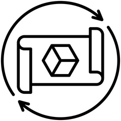 Sticker - Redesign Icon