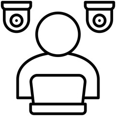 Sticker - Surveillance Icon