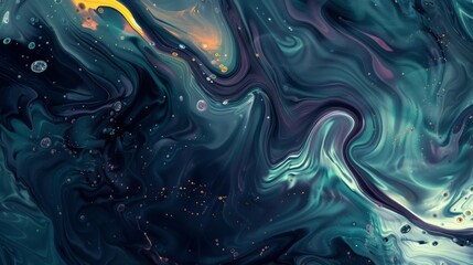 Wall Mural - Liquid abstract collection featuring swirling vivid colors and smooth fluid dynamics on a modern background, ideal for artistic and contemporary design projects