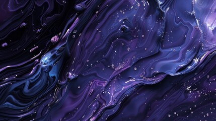 Poster - Vibrant liquid abstract background with flowing swirls of colorful paint, dynamic fluid art with marble effect, perfect for modern design projects, digital art, and creative branding – ideal for wallp