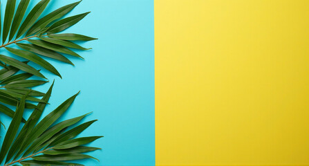 Sticker - palm leaf