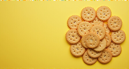 Canvas Print - cookies on a plate