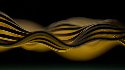 Poster - This artwork presents Abstract Waves featuring Colorful Flowing Lines, demonstrating creativity. Design
