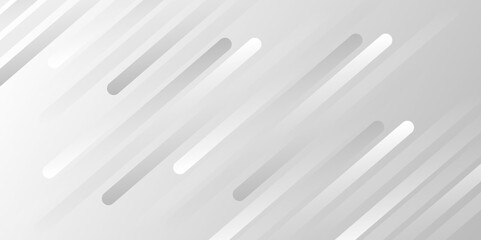 Aufkleber - White gradient diagonal stripe line background. Motion Line Gradient stripes layers. business background metallica shining vector. Abstract monochrome elegant geometric backdrop, modern design,Vector.
