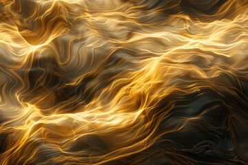 Poster - luxury golden color Abstract wave background. Abstract soft color waves